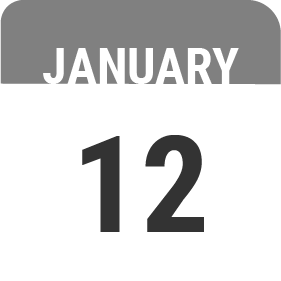 12 january